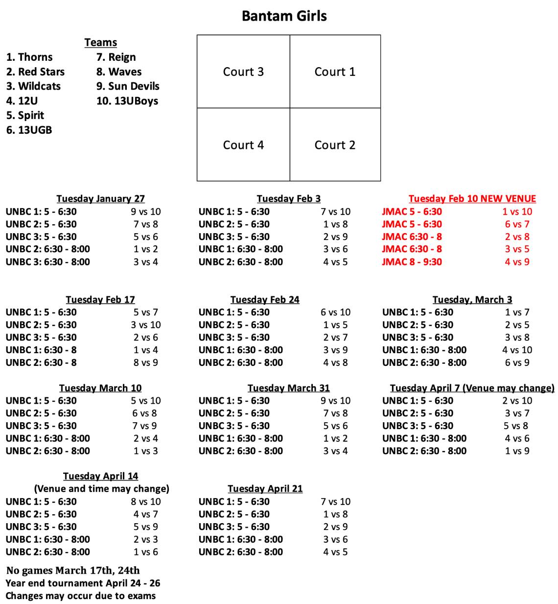 2026 bantam girls schedule.jpg